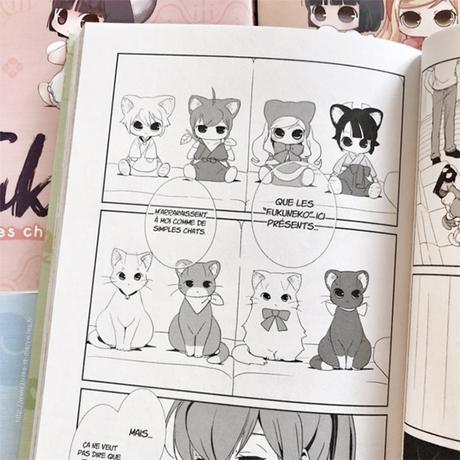 Manga jeunesse : 🐱 Fukuneko - tome 3 et 4 🐱