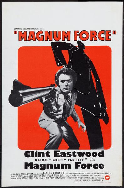 Dirty Harry 1973 Clint Eastwood dans Magnum Force (Warner Brothers,)