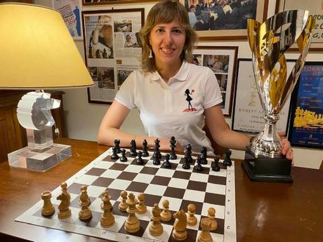 Tatiana Dornbusch championne d'échecs de Monaco 2021