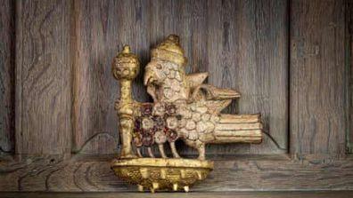 Un oiseau en bois acheté pour 136 $ s'est révélé être une ancienne reine 