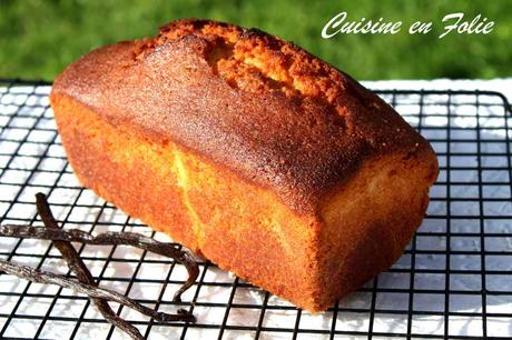 Cake à la vanille de Cyril Lignac