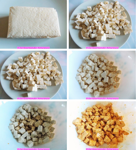 Chou frisé au tofu fumé maison à la bière (Vegan)