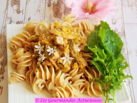 Chou frisé au tofu fumé maison à la bière (Vegan)