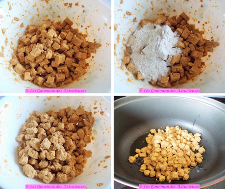 Chou frisé au tofu fumé maison à la bière (Vegan)