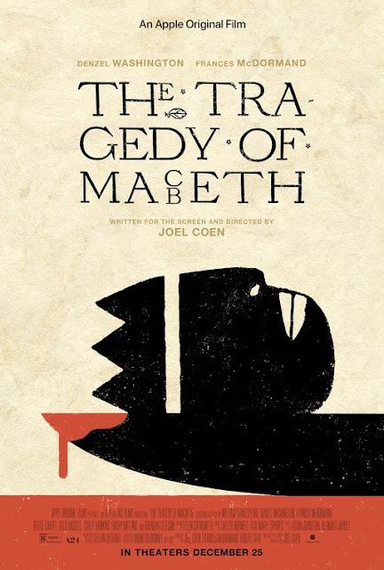 Affiche US pour The Tragedy of Macbeth de Joel Coen