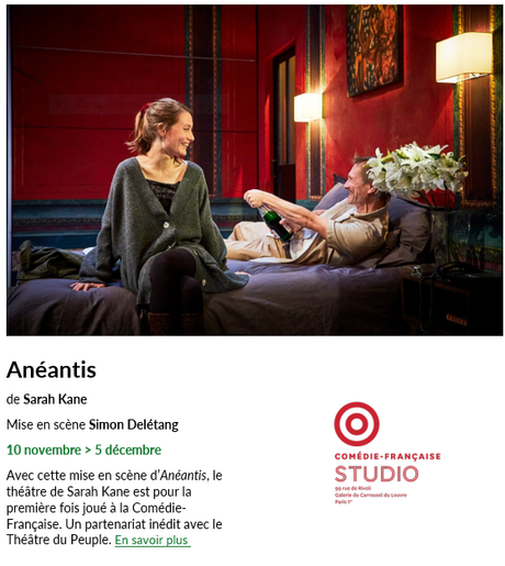 Théâtre du Peuple de Bussang – dates :11/12 Décembre 2021