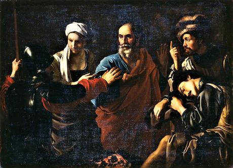 1625 ca tournier Negazione di San Pietro Gemaldegalerie Dresde