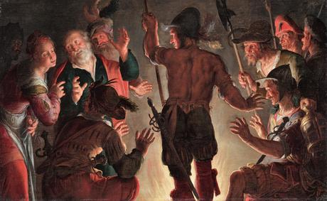 1624-28 Peter Wtewael - The Denial of Peter - 1972.169 - Cleveland Museum of Art