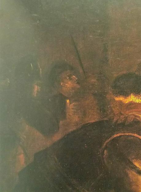 4 : Reniement de Pierre : L’expansion du prototype 1642 Leonard Bramer Rijksmuseum detail