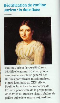 Le Rosaire Vivant de Pauline Jaricot