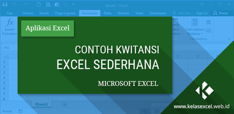 Download Kwitansi Excel Sederhana