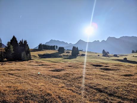Die  Buckelwiesen bei Mittenwald — 30 Bilder /photos — Les prairies bosselées près de Mittenwald — Nov. 2021