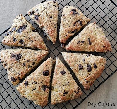 Scones courge & chocolat