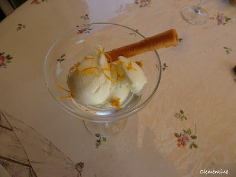 Glace au yaourt de brebis