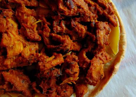 Pizza tika masala Pizza tika masala