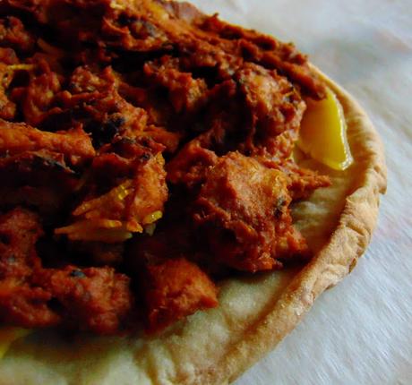 Pizza tika masala Pizza tika masala