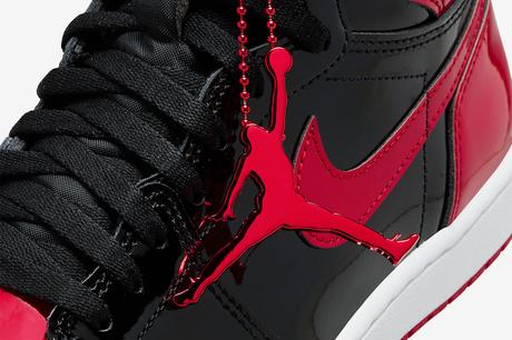 Découvrez les détails de la Air Jordan 1 High Bred Patent