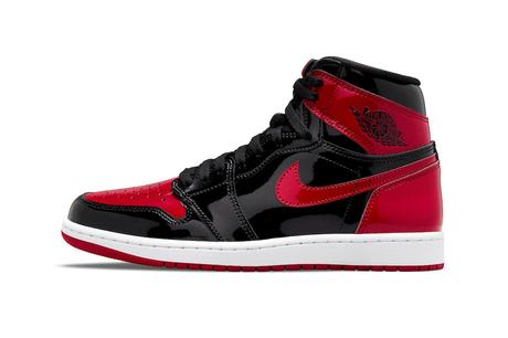 Découvrez les détails de la Air Jordan 1 High Bred Patent