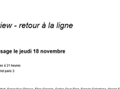 Galerie Denise René Retour ligne partir Novembre 2021