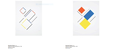 Galerie Denise René  « Retour à la ligne » à partir du 18 Novembre 2021