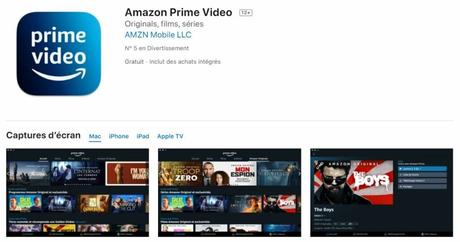 Amazon Prime Video est disponible sur le Mac App Store Amazon Prime Video est disponible sur le Mac App Store