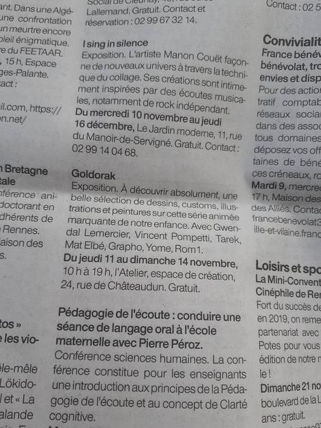 Revue de presse de l’exposition Goldorak