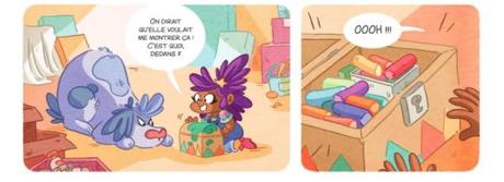 Gabie aux craies de couleur tome 1 :quand les dessins prennent vie Gabie aux craies de couleur tome 1 :quand les dessins prennent vie