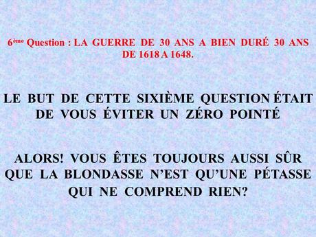 Divers - Qui peut répondre rapidement à ces questions sans regarder le Net....