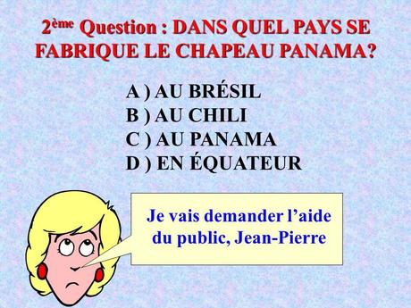 Divers - Qui peut répondre rapidement à ces questions sans regarder le Net....