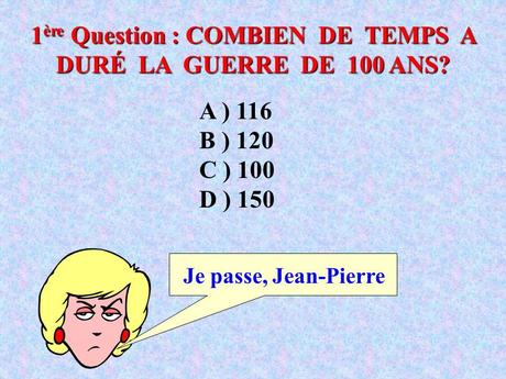 Divers - Qui peut répondre rapidement à ces questions sans regarder le Net....