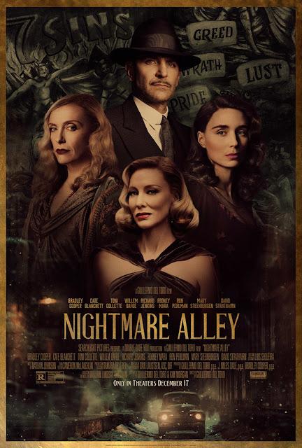 Nouveau trailer pour Nightmare Alley de Guillermo Del Toro