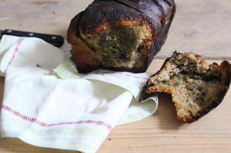 Pain à effeuiller au pesto (vegan)
