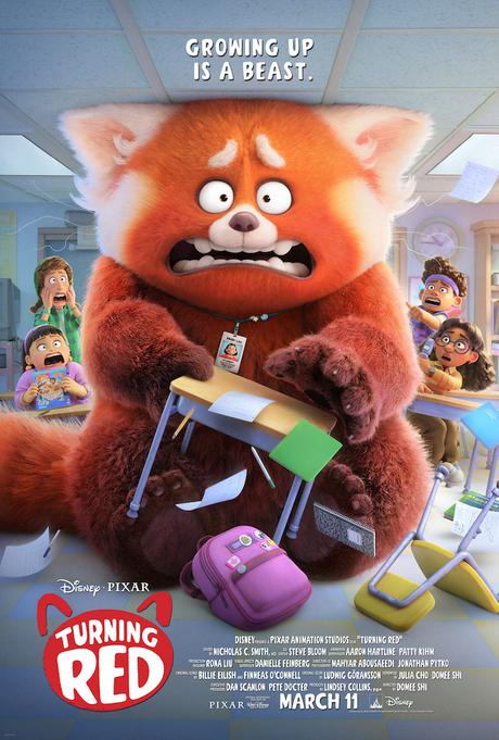 Pixar dévoile un trailer pour « Alerte Rouge » et son panda roux géant