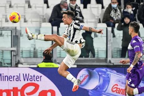 Paulo Dybala en action pour la Juventus