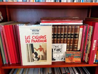 Ma collection Tintin : du bleu, du B, vers la colonne unique, et au-delà ?