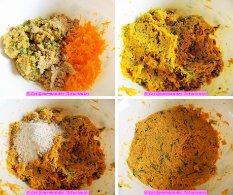 Galettes à la courge, aux lentilles, au quinoa et aux noix (Vegan) Galettes à la courge, aux lentilles, au quinoa et aux noix (Vegan)