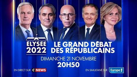Élysée 2022 (13) : troisième débat LR, bis repetita