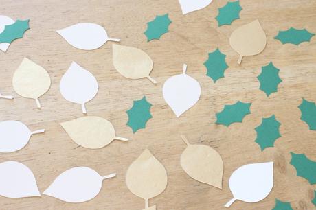 guirlande Noël papier bricolage enfant facile décoration