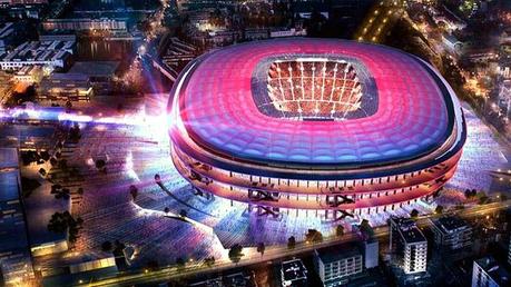 สนามฟุตบอลบาร์เซโรน่า Camp Nou Stadium