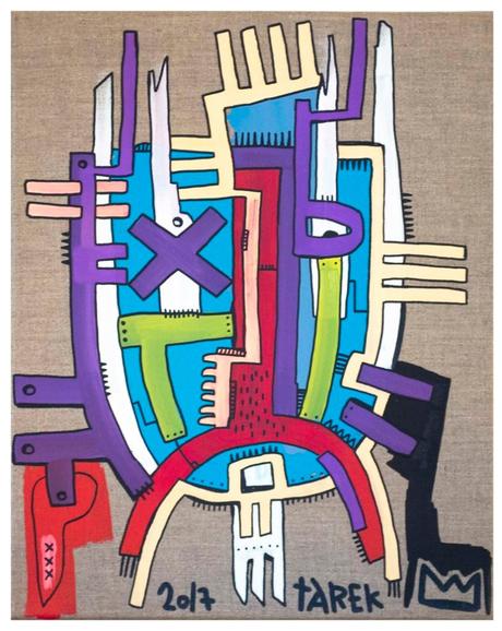 Vente Solidarit Art avec Humy