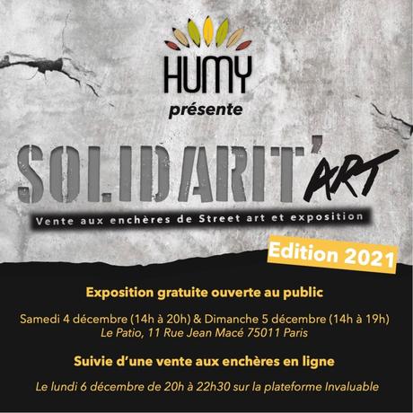 Vente Solidarit Art avec Humy