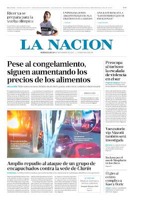Attentat contre Clarín, heureusement sans victime [Actu]