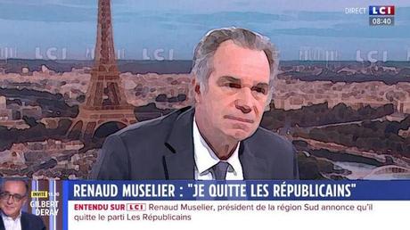 Renaud Muselier claque la porte du parti Les Républicains