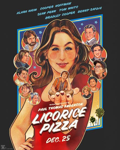 Nouvelle affiche US pour Licorice Pizza de Paul Thomas Anderson