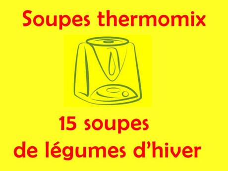 Soupes thermomix – 15 soupes de légumes d’hiver