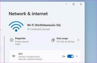 Wifi connecté