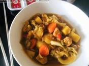 Jjimdak, poulet légumes, plat coréen