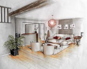 AM esquisse - Architecture d'intérieur et Décoration: Aménagement et  décoration salon, salle à manger