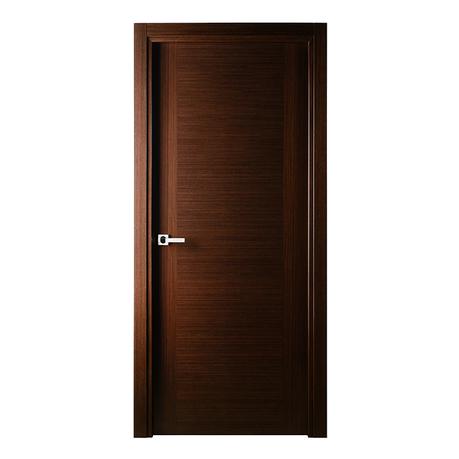 China Luxury Solid Teak Wood Single Design Plain Bedroom Wooden Door For Interior China Wooden Door Wooden Doors Design