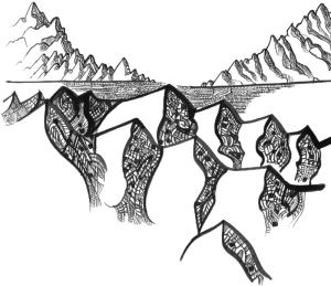 Nicolas Boldych / Le dessin des montagnes